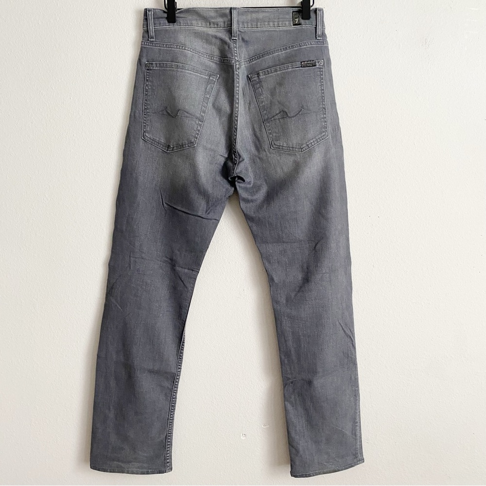 7 for All Mankind Slimmy Gray Men’s Jeans Size 31 - Picture 6 of 12